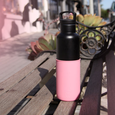 Black-Rose Pink 20 Oz