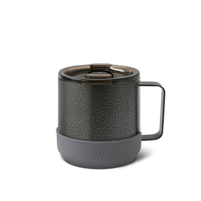 Black Camp Mug - Metallic Grey 10 OZ