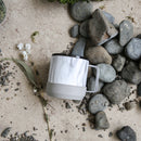 White Marble Camp Mug - Eucalyptus 10 OZ