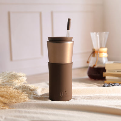 Cedar Travel Mug - Mocha 15 Oz