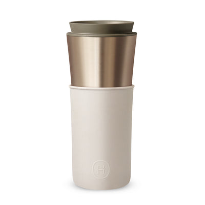 Metallic Fir Travel Mug - Eucalyptus 15 Oz
