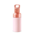 Clear Reusable Water Bottles With Infuser - Peachy Orange 20 oz