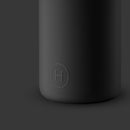 Black-Midnight Black 20 Oz, HYDY - Water bottles, 18/8 (304) Stainless Steel, BPA Free, Reusable