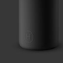 Black-Ink Black 16 Oz, HYDY - Water bottles, 18/8 (304) Stainless Steel, BPA Free, Reusable