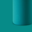 Black-Dark Cyan 20 Oz, HYDY - Water bottles, 18/8 (304) Stainless Steel, BPA Free, Reusable