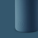 Black-Navy Blue 20 Oz, HYDY - Water bottles, 18/8 (304) Stainless Steel, BPA Free, Reusable
