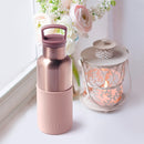 Pink Gold-Latte 16 Oz, HYDY - Water bottles, 18/8 (304) Stainless Steel, BPA Free, Reusable