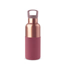 Pink Gold-Wine Red 16 Oz, HYDY - Water bottles, 18/8 (304) Stainless Steel, BPA Free, Reusable