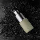 Titanium grey-Army Green 16 Oz, HYDY - Water bottles, 18/8 (304) Stainless Steel, BPA Free, Reusable