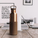 Bronze Gold-Mocha 20 Oz, HYDY - Water bottles, 18/8 (304) Stainless Steel, BPA Free, Reusable