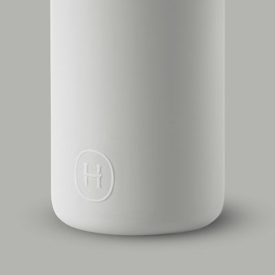 Bronze Gold-Cloudy Grey 20 Oz, HYDY - Water bottles, 18/8 (304) Stainless Steel, BPA Free, Reusable