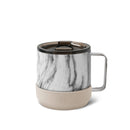 White Marble Outdoor Jug and Camp Mug Set