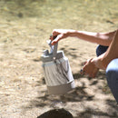 White Marble Outdoor Jug and Camp Mug Set