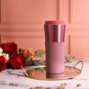 Rose Gold Travel Mug - Dusty Rose 15 Oz