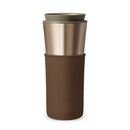 Metallic Fir Travel Mug - Mocha 15 Oz