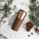 Metallic Fir Travel Mug - Mocha 15 Oz