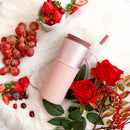 Pearl Pink Travel Mug - Latte 15 Oz