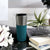 Titanium Grey Travel Mug - Peacock Green 15 Oz