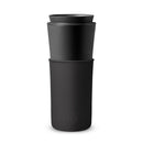 Black Travel Mug - Ink Black 15 Oz