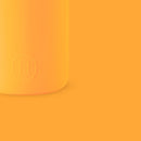 White-Pumpkin Orange 20 Oz, HYDY - Water bottles, 18/8 (304) Stainless Steel, BPA Free, Reusable